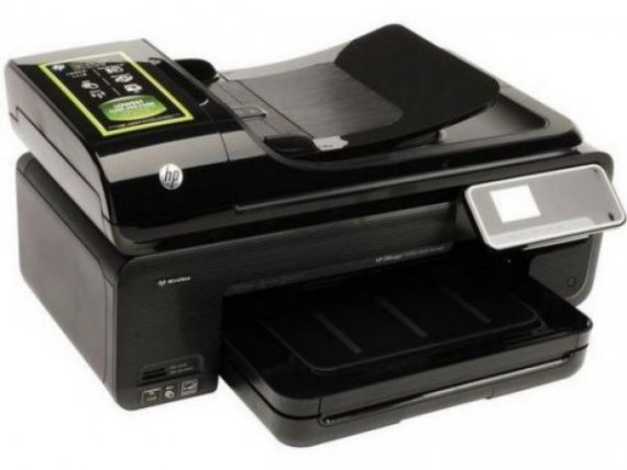 фото HP OfficeJet 7500A изображение МФУ HP OfficeJet 7500A с СНПЧ High Tech с демпфером