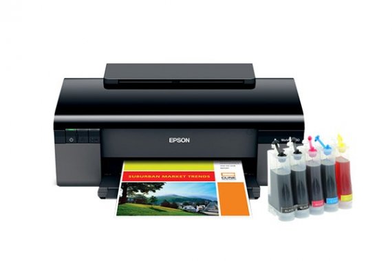 фото Epson 30 изображение Принтер Epson WorkForce 30 с СНПЧ