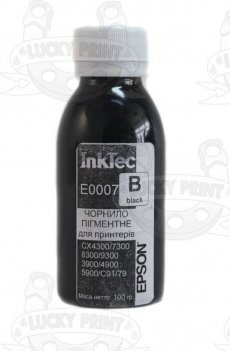 изображение Пигментные чернила E0007 InkTec Black