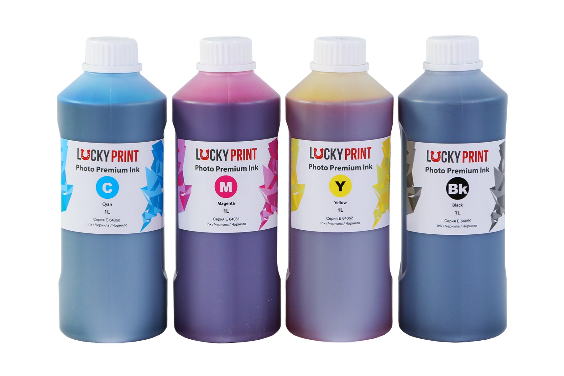 Фото-чернила для Epson Lucky Print 17UV (4*1 L)