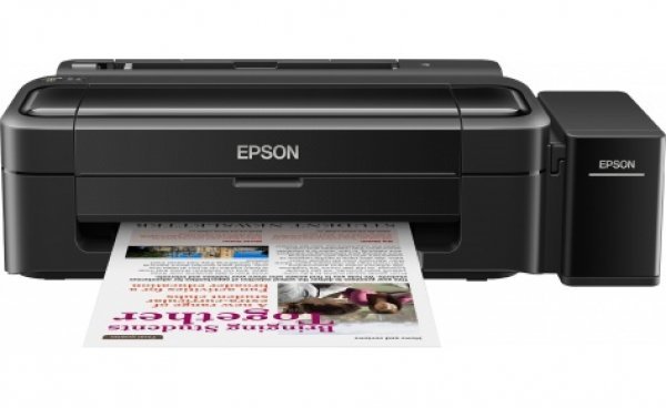 Принтер Epson L132 с СНПЧ и чернилами Lucky Print
