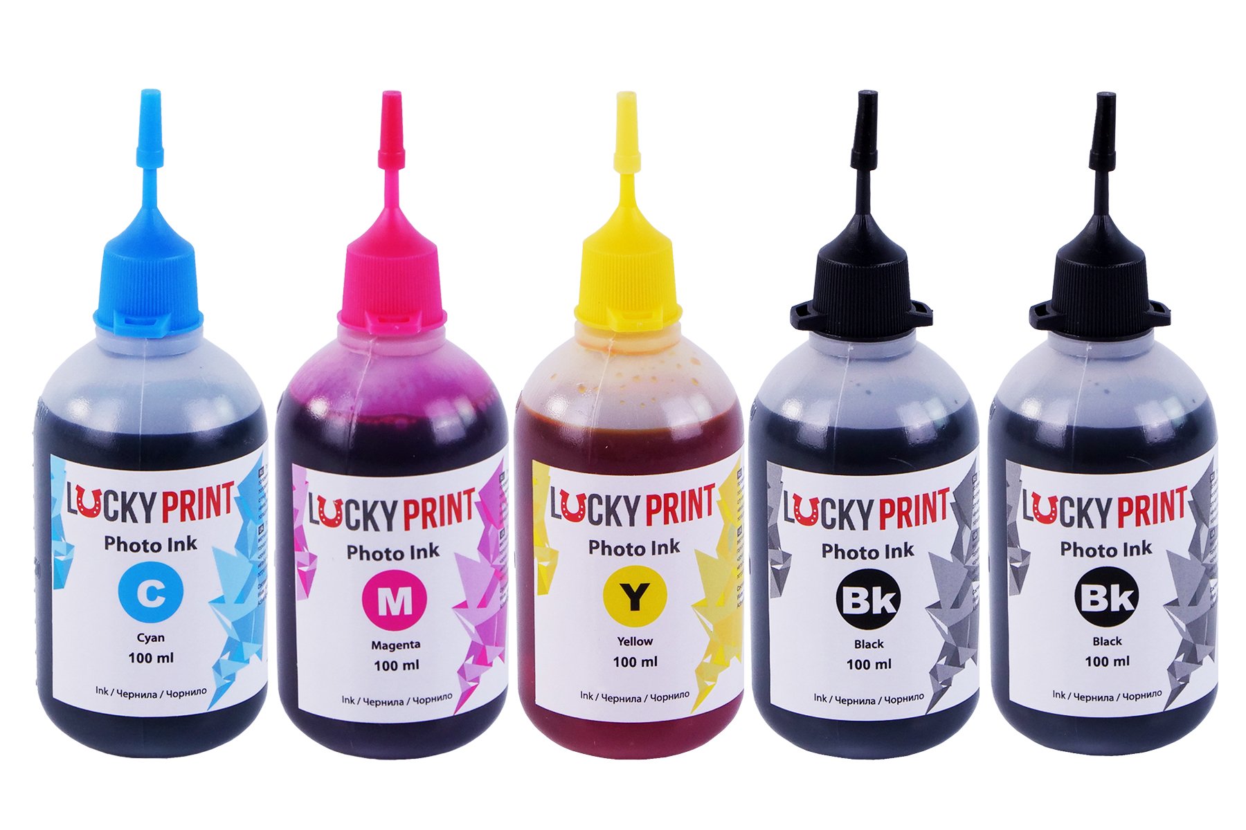 Фото-чернила для Epson L1300 Lucky Print (5*100 ml)