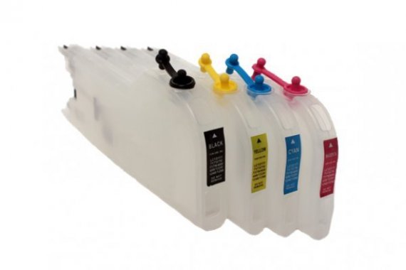 фото ПЗК для Brother DCP-J725 изображение Перезаправляемые картриджи Brother DCP-J725