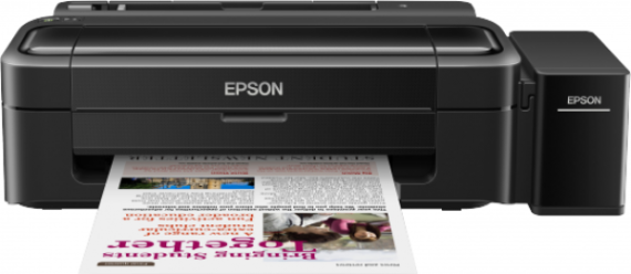 фото Epson L130 с чернилами Lucky Print изображение Принтер Epson L130 с СНПЧ и чернилами Lucky Print