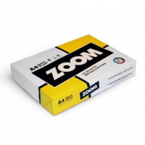 фото Офисная бумага Zoom изображение Офисная бумага Zoom (А4, 80 г/м2), 500 листов