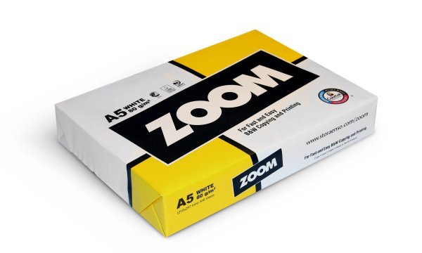 Офисная бумага Zoom (А5, 80 г/м2), 500 листов