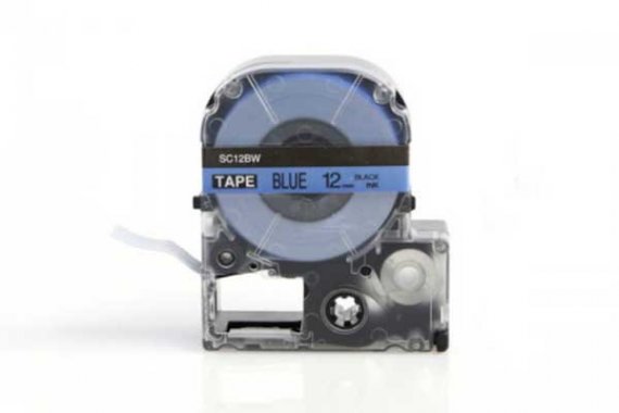 фото Epson LW SC12BW изображение Картридж (черная лента) Lucky Print для Epson LW300, LW400