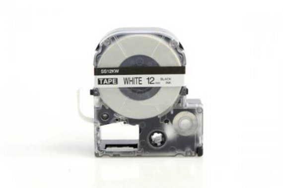 фото Epson LW SS12KW изображение Картридж (белая лента) Lucky Print для Epson LW300, LW400