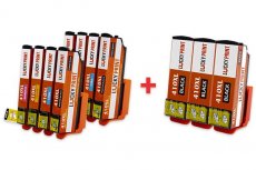 изображение Совместимые картриджи Epson XP-530 (C/M/Y/PBKx2+BKx3) T410XL