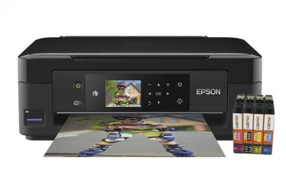 фото Epson XP-432 изображение МФУ Epson Expression Home XP-432 с картриджами Lucky Print
