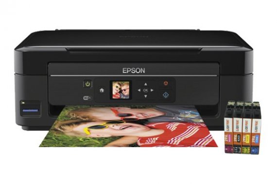фото Epson XP-332 изображение МФУ Epson Expression Home XP-332 с картриджами Lucky Print