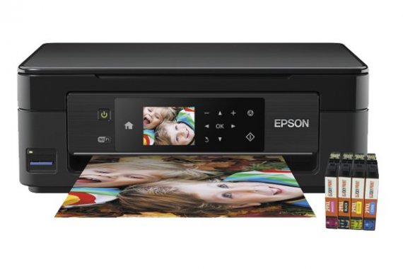 фото Epson XP-442 изображение МФУ Epson Expression Home XP-442 с картриджами Lucky Print