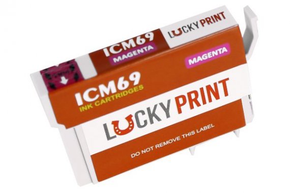 фото Совместимый картридж Epson PX-045A изображение Совместимый картридж Magenta для Epson PX-045A (ICM69)