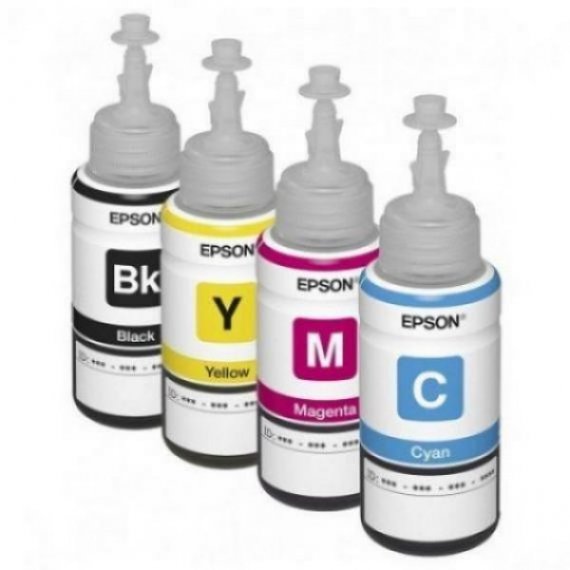 фото Оригинальные чернила для Epson L3060 4*70 мл изображение Комплект оригинальных чернил для Epson L3060 (4*70 ml)
