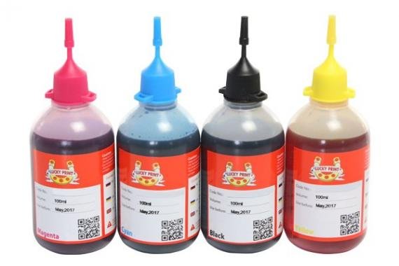 Фото-чернила для Canon Lucky Print (4*100 ml)