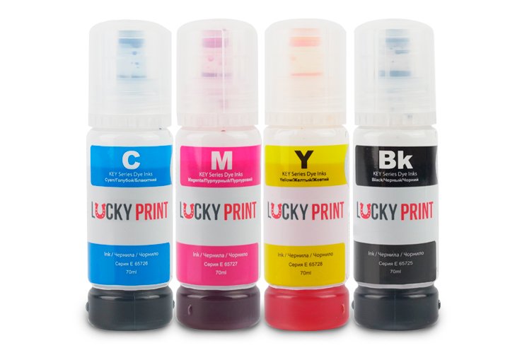 Бесконтактные чернила Lucky Print Photo Premium (4x70 ml)