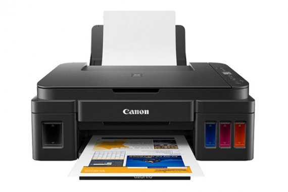 изображение МФУ Canon PIXMA G2411 с СНПЧ и чернилами Lucky Print