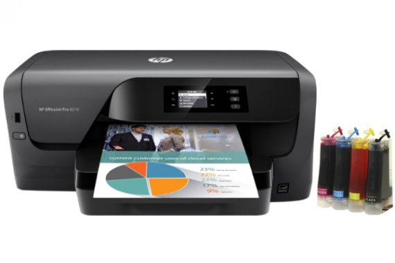 фото HP OfficeJet Pro 8210 изображение Принтер HP OfficeJet Pro 8210 с СНПЧ