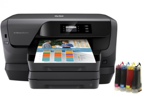 фото HP OfficeJet Pro 8218 изображение Принтер HP OfficeJet Pro 8218 с СНПЧ