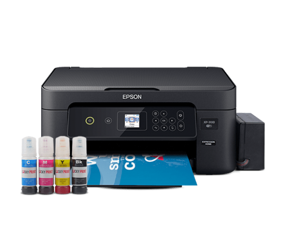 фото Epson XP-3100 изображение МФУ Epson Expression Home XP-3100 с Бесконтактной СНПЧ