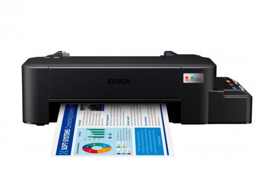 Принтер Epson L121 с СНПЧ и чернилами Lucky Print
