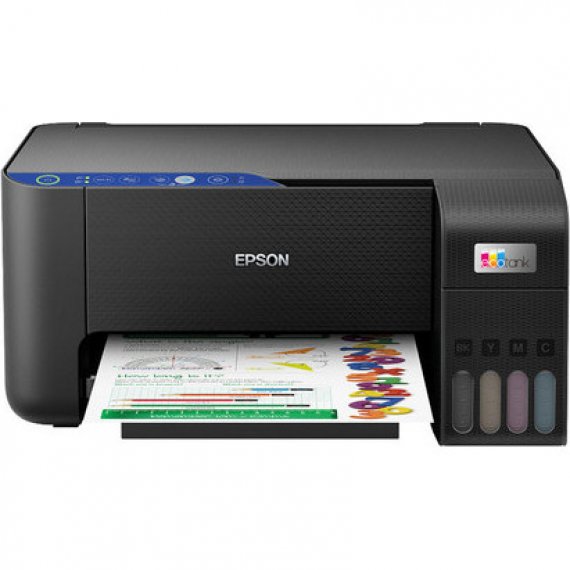фото Epson L3251 с чернилами изображение МФУ Epson L3251 с СНПЧ и чернилами Epson