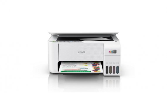 фото Epson L3256 с чернилами изображение МФУ Epson L3256 с СНПЧ и чернилами Epson