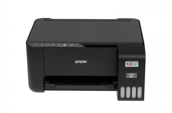 фото Epson L3258 с чернилами изображение МФУ Epson L3258 с СНПЧ и чернилами Epson