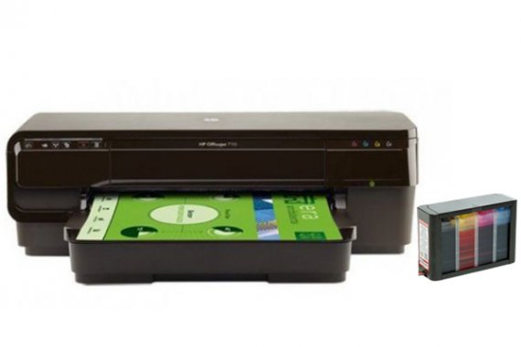 фото HP OfficeJet 7110 изображение Принтер HP OfficeJet 7110 с СНПЧ